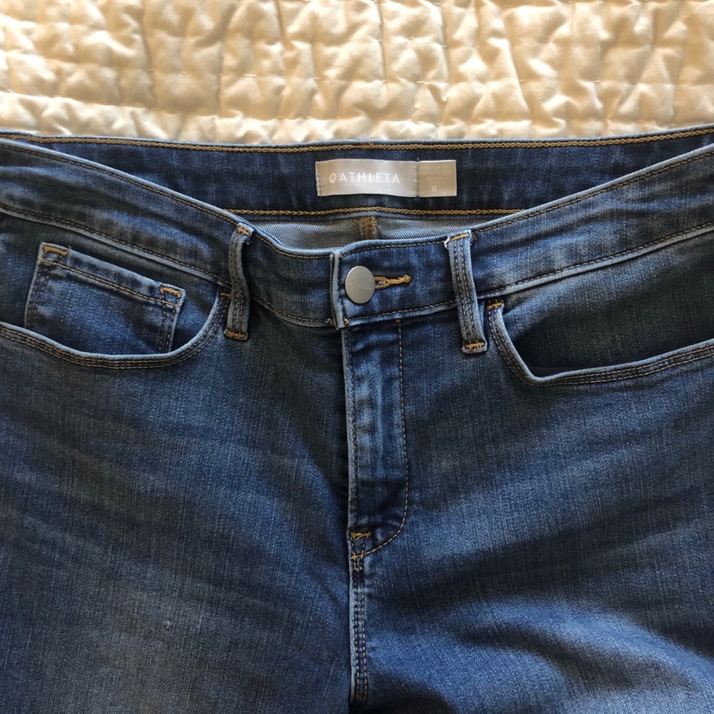 Athleta Jeans, high waisted.